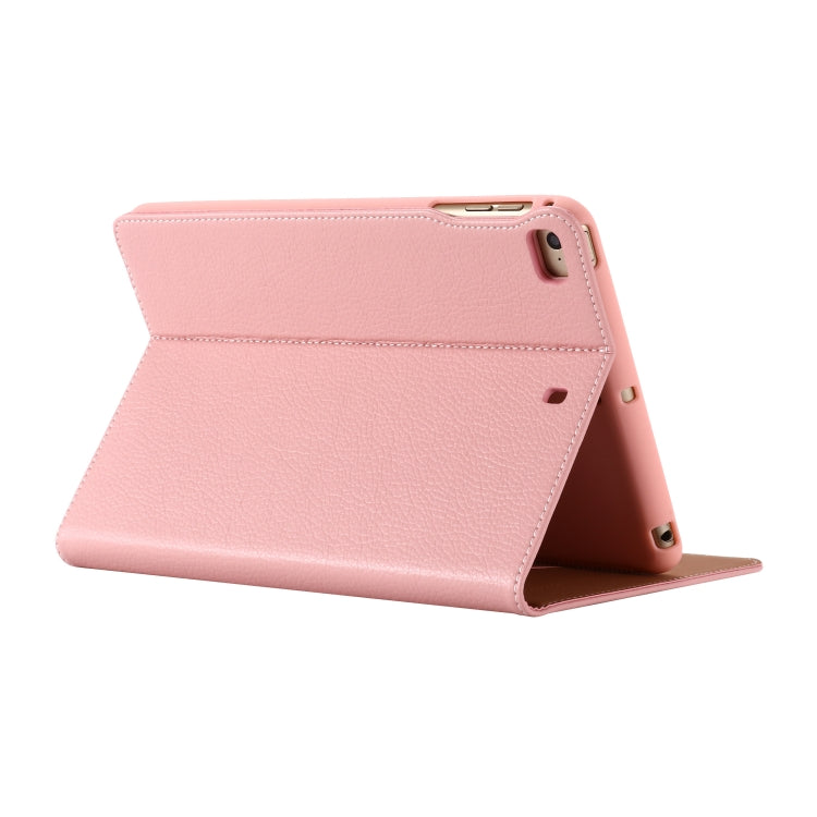For iPad Mini 2019 & 4 & 3 & 2 & 1 GEBEI PU+TPU Horizontal Flip Protective Case with Holder & Card Slots(Rose Gold) - HoMEdemic™ 