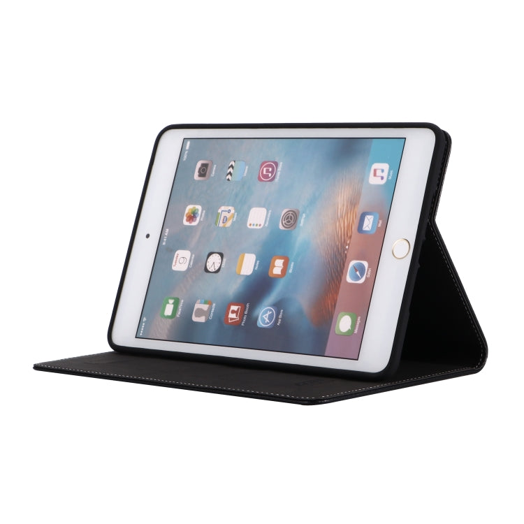For iPad Mini 2019 & 4 & 3 & 2 & 1 GEBEI PU+TPU Horizontal Flip Protective Case with Holder & Card Slots(Rose Gold) - HoMEdemic™ 