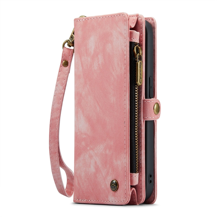 For iPhone 13 CaseMe-008 Detachable Multifunctional Horizontal Flip Leather Case(Pink) - HoMEdemic™ 