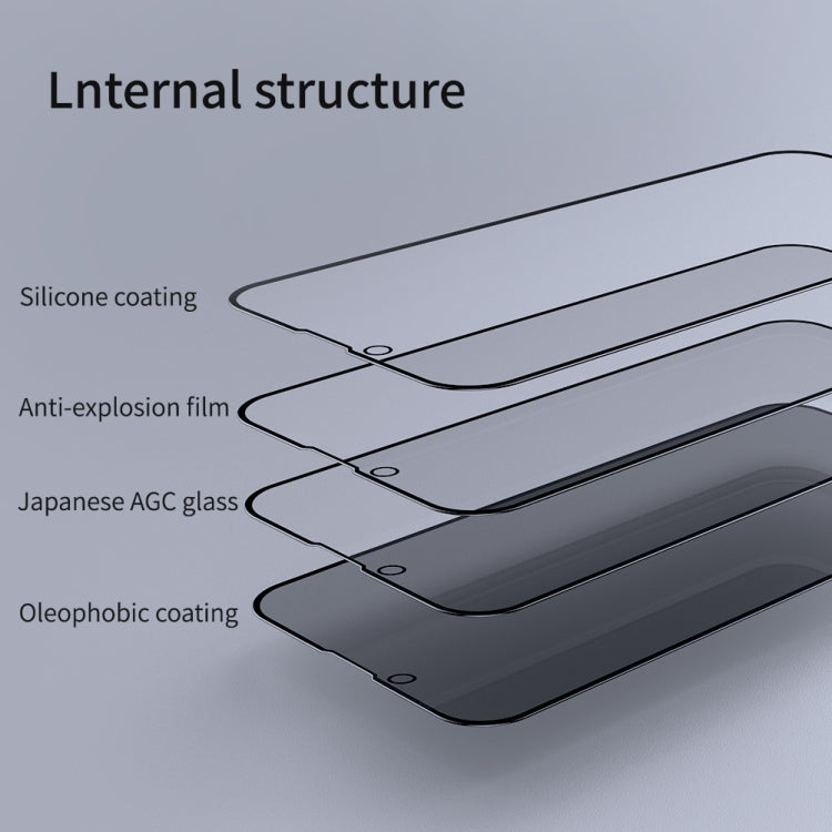 For iPhone 13 / 13 Pro NILLKIN Guardian Full Coverage Privacy-proof Tempered Glass Film - HoMEdemic™ 