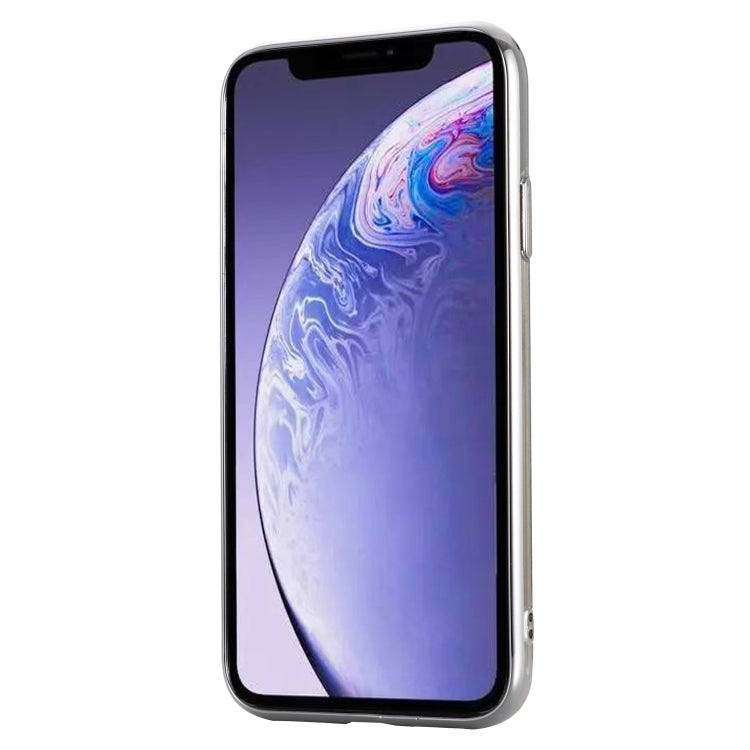 For iPhone 11 GEBEI Plating TPU Shockproof Protective Case(Silver) - HoMEdemic™ 