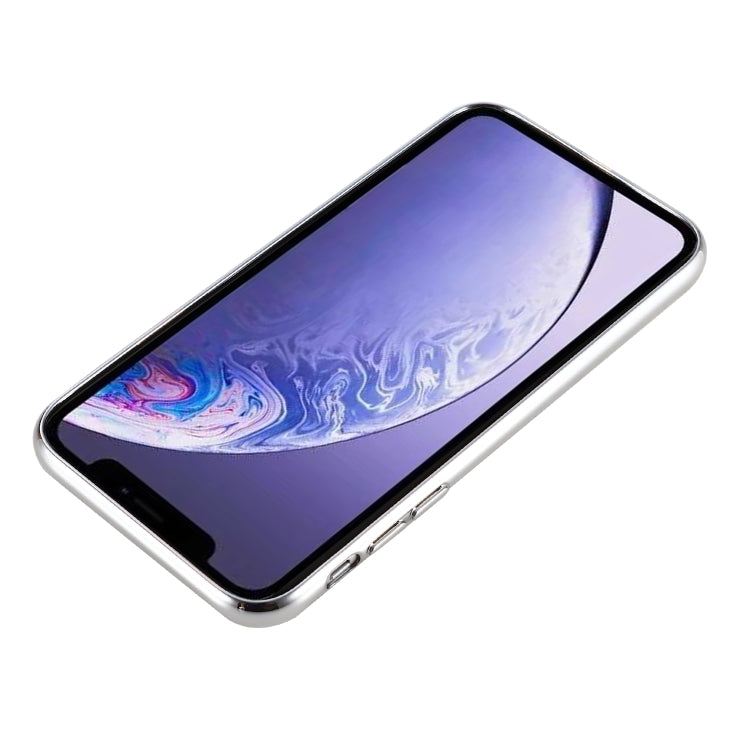 For iPhone 11 GEBEI Plating TPU Shockproof Protective Case(Silver) - HoMEdemic™ 