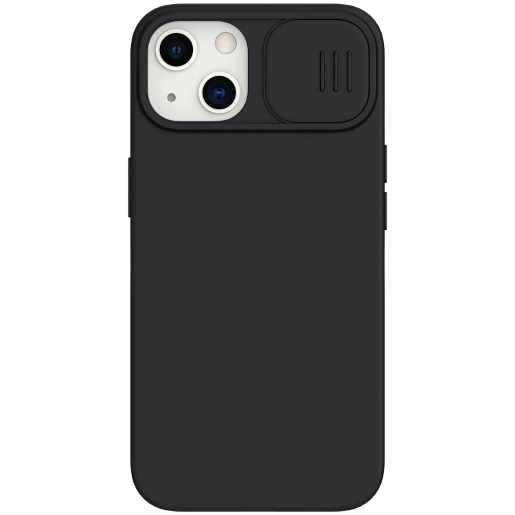 For iPhone 13 NILLKIN CamShield MagSafe Magnetic Liquid Silicone + PC Full Coverage Case(Black) - HoMEdemic™ 