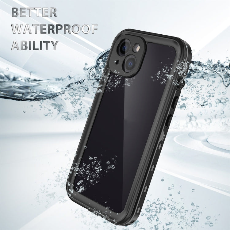 For iPhone 13 RedPepper Transparent Dot Shockproof Waterproof PC + TPU Protective Case(Black) - HoMEdemic™ 