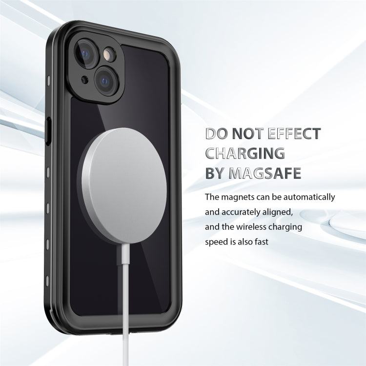 For iPhone 13 RedPepper Transparent Dot Shockproof Waterproof PC + TPU Protective Case(Black) - HoMEdemic™ 