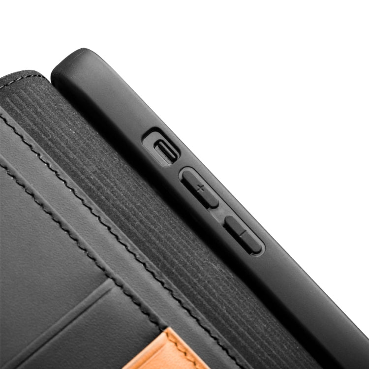 For iPhone 13 mini QIALINO Business Horizontal Flip Leather Case with Holder & Card Slots & Wallet (Black) - HoMEdemic™ 