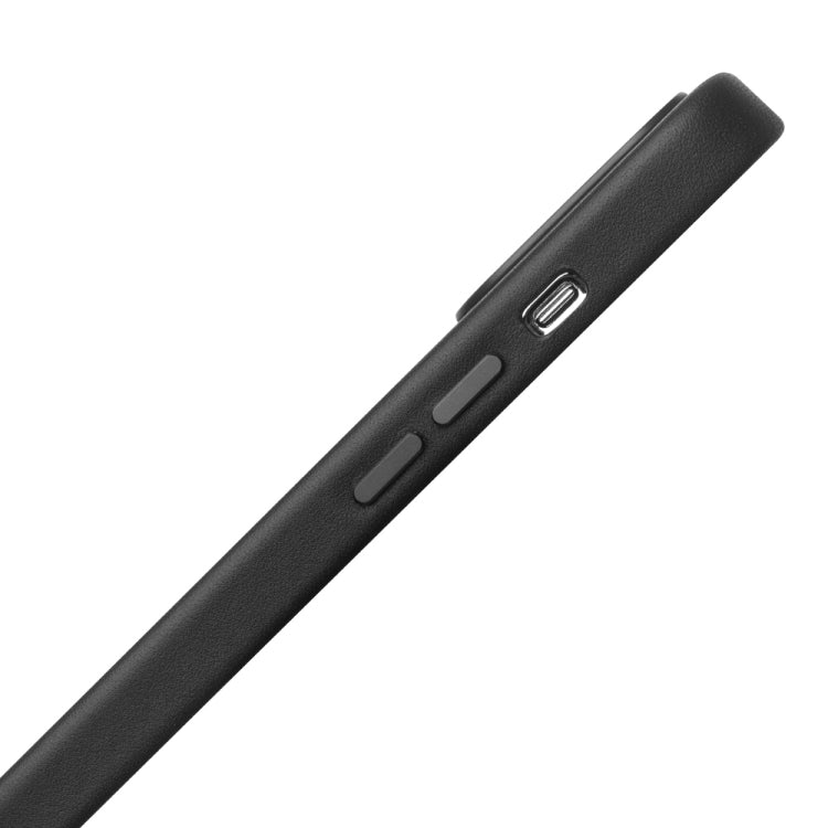 For iPhone 13 Pro Max QIALINO Nappa Cowhide MagSafe Magnetic Protective Case (Black) - HoMEdemic™ 