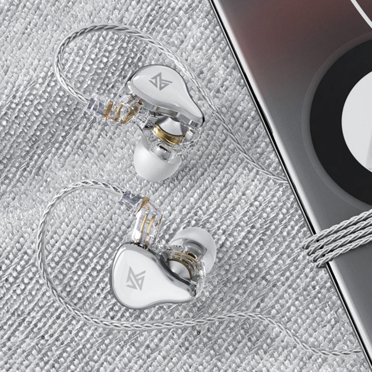 KZ ZAS 16-unit Ring Iron In-ear Wired Earphone, Standard Version(White) - HoMEdemic™ 