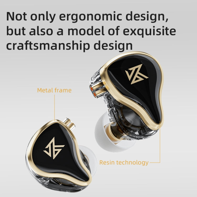 KZ ZAS 16-unit Ring Iron In-ear Wired Earphone, Standard Version(White) - HoMEdemic™ 