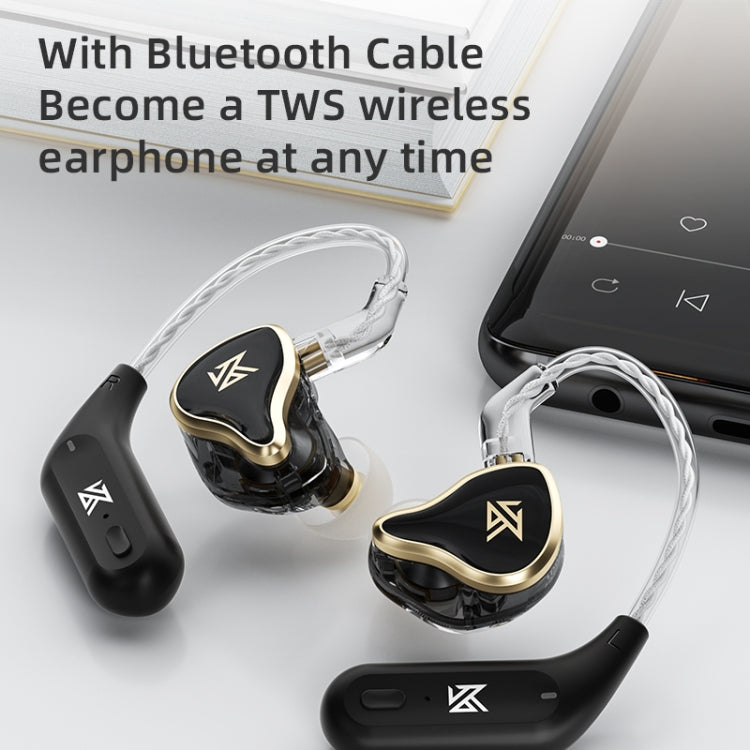 KZ ZAS 16-unit Ring Iron In-ear Wired Earphone, Standard Version(White) - HoMEdemic™ 