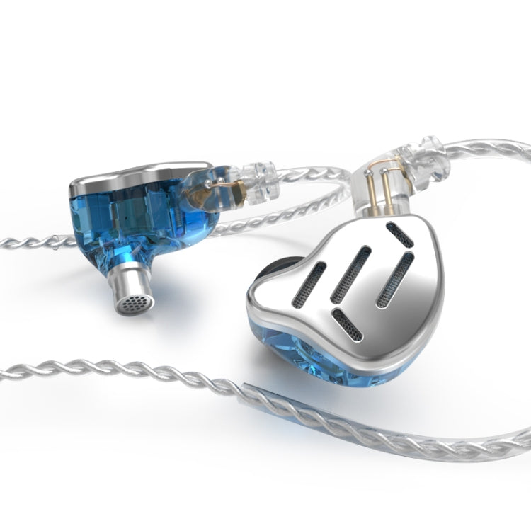 KZ ZAX 16-unit Ring Iron Sport Gaming In-ear Wired Earphone, Standard Version(Silver) - HoMEdemic™ 