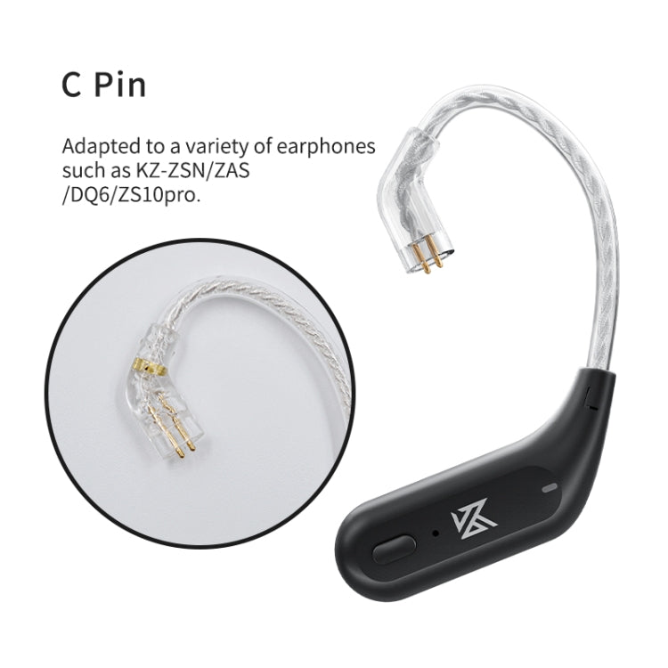 KZ AZ09 Bluetooth Earphone Ear Hook 5.2 Wireless Bluetooth Module Upgrade Cable, Style:C - HoMEdemic™ 