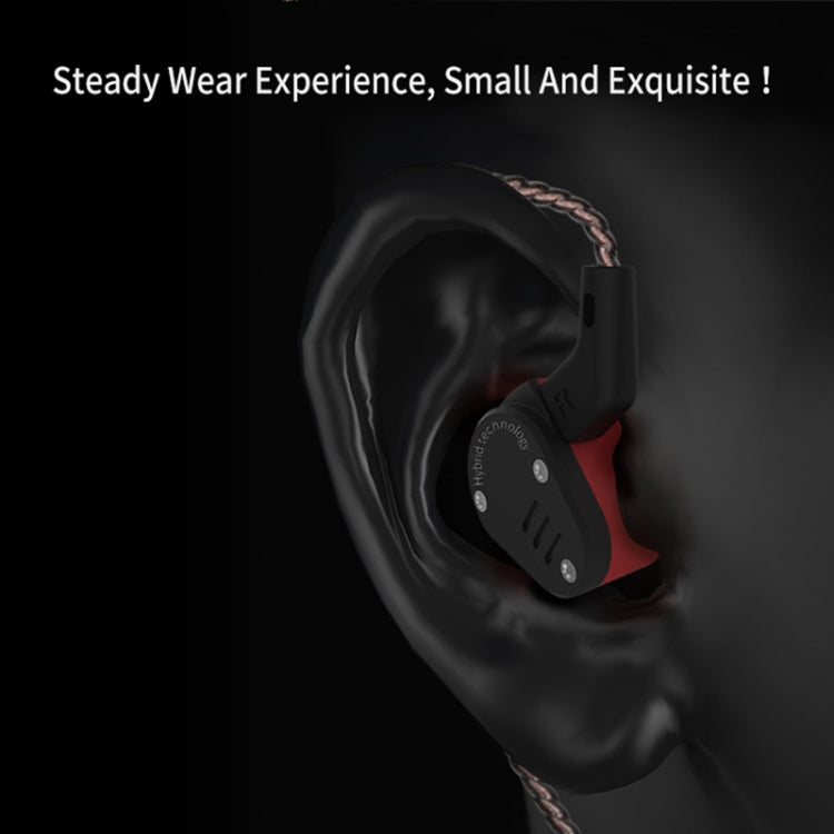 KZ ZSA Ring Iron Hybrid Drive Sport In-ear Wired Earphone, Standard Version(Grey) - HoMEdemic™ 