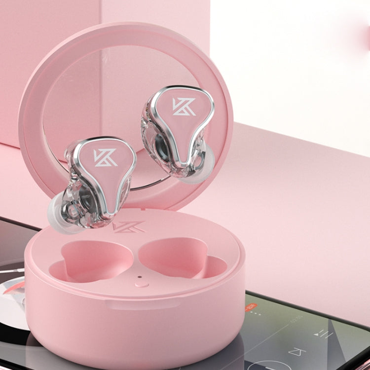 KZ SK10 1DD+1BA Hybrid Technology Bluetooth 5.2 True Wireless TWS Earphone(Pink) - HoMEdemic™ 