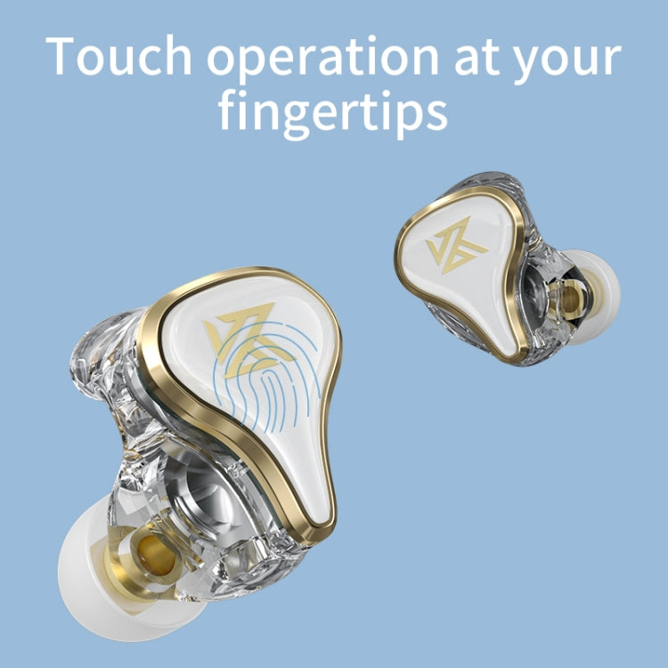 KZ SK10 1DD+1BA Hybrid Technology Bluetooth 5.2 True Wireless TWS Earphone(White) - HoMEdemic™ 
