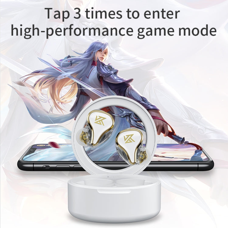 KZ SK10 1DD+1BA Hybrid Technology Bluetooth 5.2 True Wireless TWS Earphone(White) - HoMEdemic™ 