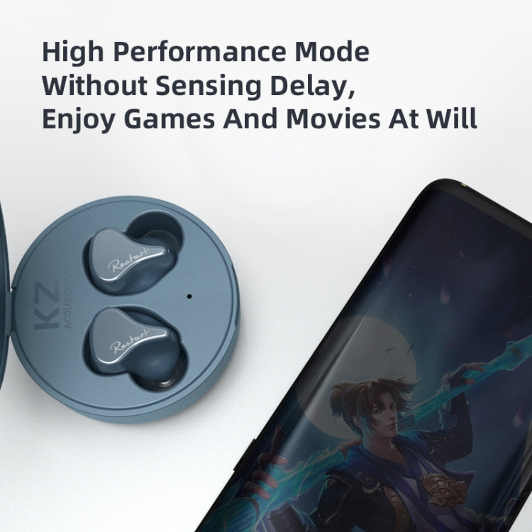 KZ SKS 1DD+1BA Hybrid Technology Wireless Bluetooth 5.2 Sports In-ear Earphone(Blue) - HoMEdemic™ 