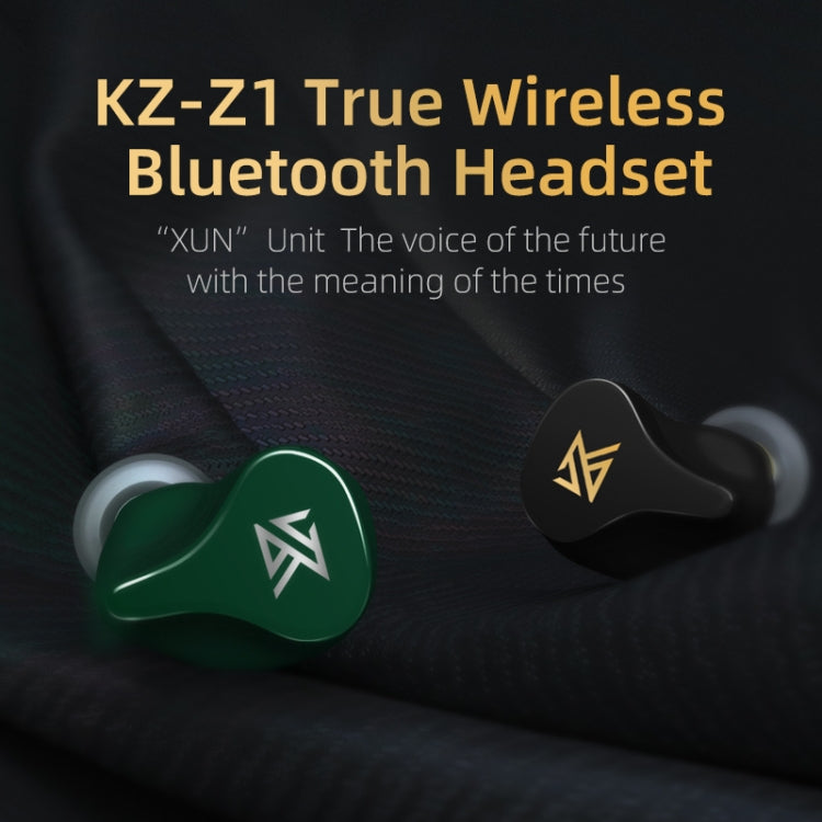 KZ Z1 1DD Dynamic True Wireless Bluetooth 5.0 Sports In-ear Earphone(Black) - HoMEdemic™ 