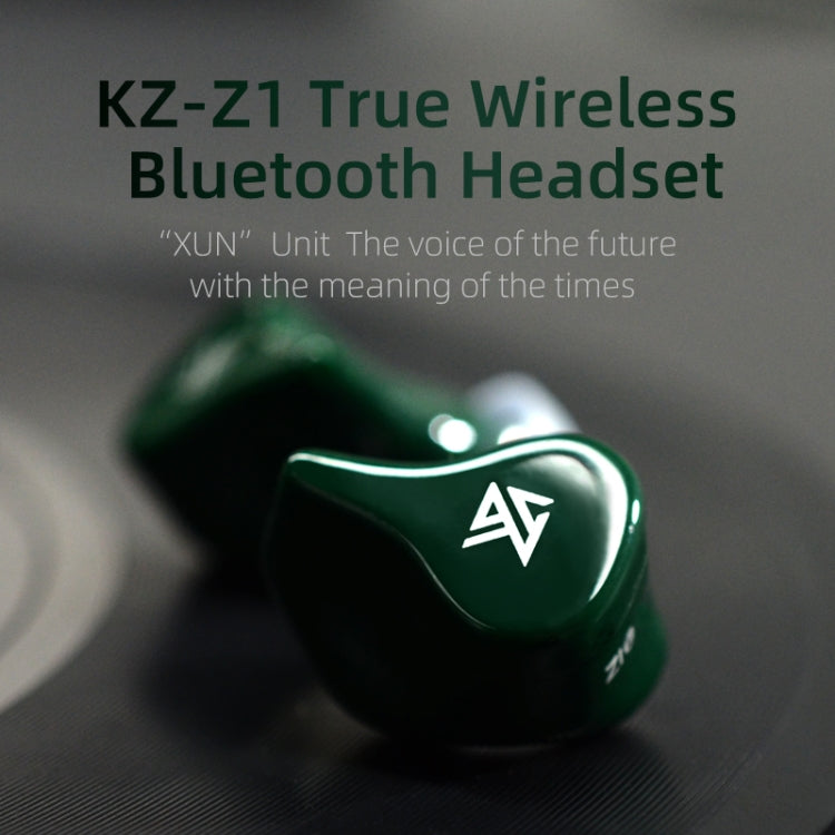 KZ Z1 1DD Dynamic True Wireless Bluetooth 5.0 Sports In-ear Earphone(Black) - HoMEdemic™ 