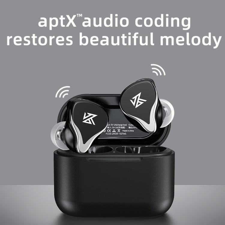 KZ Z3 Hybrid Technology 1DD+1BA Wireless Bluetooth 5.2 Sports Noise Reduction TWS In-ear Earphone(Black) - HoMEdemic™ 