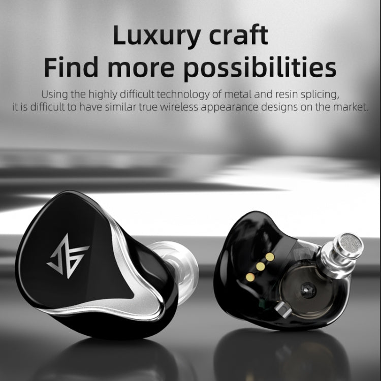 KZ Z3 Hybrid Technology 1DD+1BA Wireless Bluetooth 5.2 Sports Noise Reduction TWS In-ear Earphone(Black) - HoMEdemic™ 