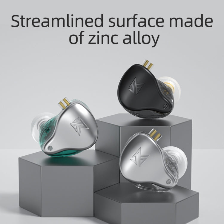 KZ AST 24-unit Balance Armature Monitor HiFi In-Ear Wired Earphone No Mic(Black) - HoMEdemic™ 