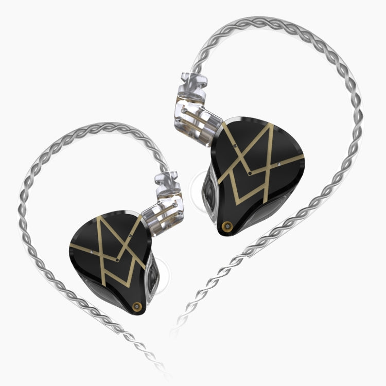 KZ ASX 20-unit Balance Armature Monitor HiFi In-Ear Wired Earphone No Mic(Black) - HoMEdemic™ 