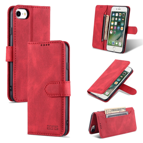 AZNS Dream II Skin Feel PU+TPU Horizontal Flip Leather Case with Holder & Card Slots & Wallet, For iPhone SE 2022 / SE 2020 / 8 / 7, For Samsung Galaxy A72 5G / 4G, For OPPO Reno6 5G, For OPPO Reno6 Pro 5G - HoMEdemic™ 