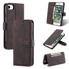 AZNS Dream II Skin Feel PU+TPU Horizontal Flip Leather Case with Holder & Card Slots & Wallet, For iPhone SE 2022 / SE 2020 / 8 / 7, For Samsung Galaxy A72 5G / 4G, For OPPO Reno6 5G, For OPPO Reno6 Pro 5G - HoMEdemic™ 