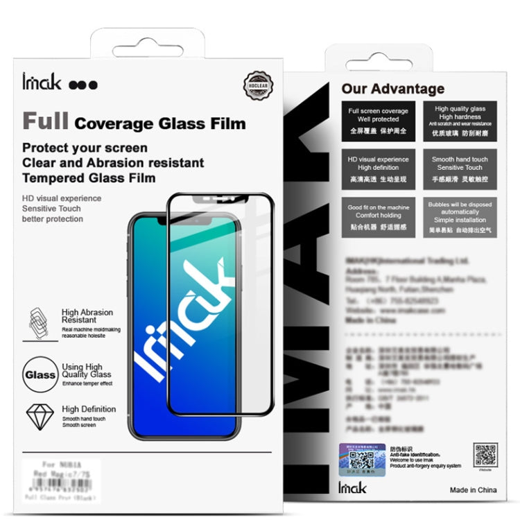 For iPhone 13 mini IMAK 9H Surface Hardness Full Screen Tempered Glass Film Pro+ Series - HoMEdemic™ 