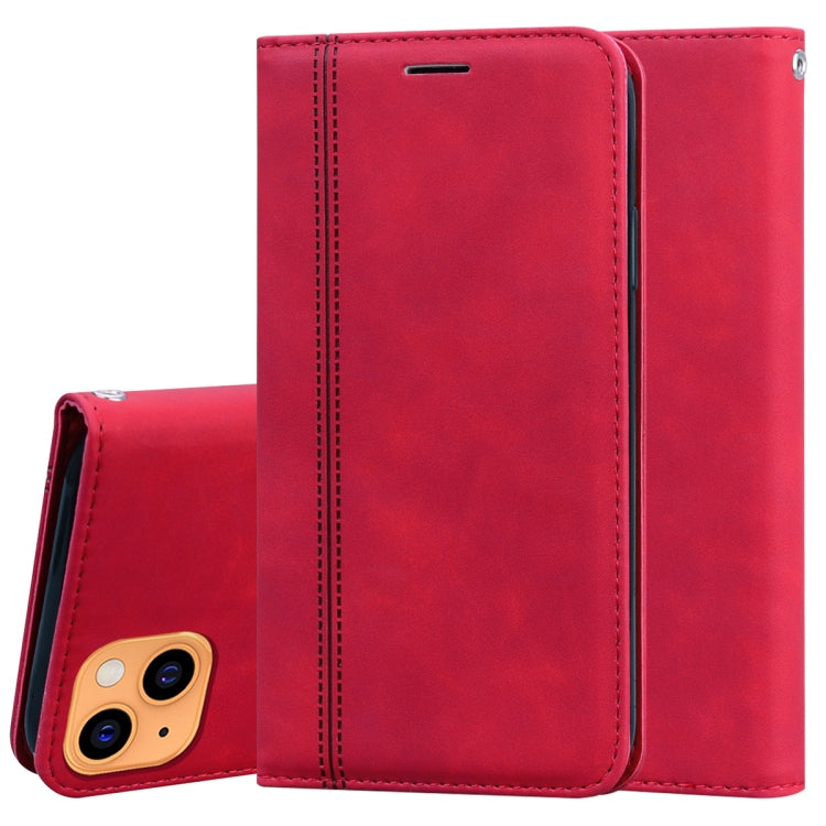 Frosted Business Magnetic Horizontal Flip PU Leather Case with Holder & Card Slot & Lanyard, For iPhone 13, For iPhone 13 Pro, For iPhone 13 Pro Max, For Xiaomi Redmi 10