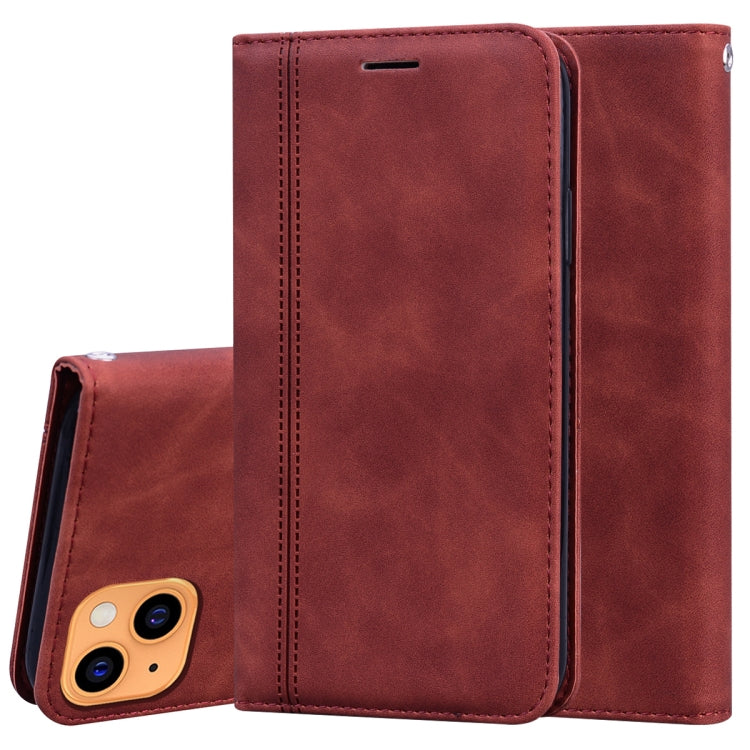Frosted Business Magnetic Horizontal Flip PU Leather Case with Holder & Card Slot & Lanyard, For iPhone 13, For iPhone 13 Pro, For iPhone 13 Pro Max, For Xiaomi Redmi 10