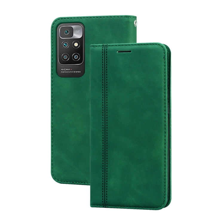 Frosted Business Magnetic Horizontal Flip PU Leather Case with Holder & Card Slot & Lanyard, For iPhone 13, For iPhone 13 Pro, For iPhone 13 Pro Max, For Xiaomi Redmi 10