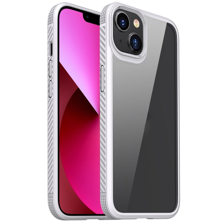 For iPhone 13 iPAKY MG Series Transparent TPU + PC Airbag Shockproof Case(White) - HoMEdemic™ 