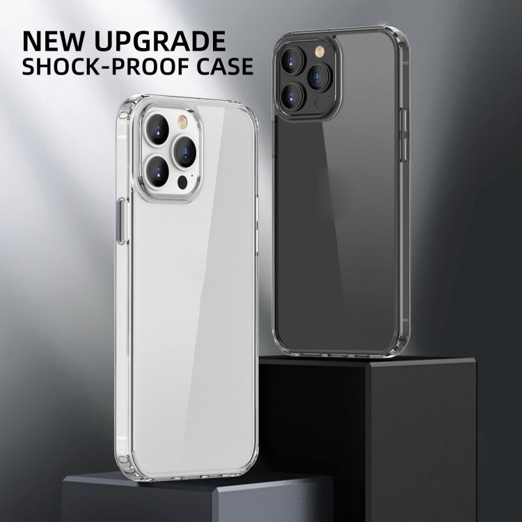For iPhone 13 iPAKY Transparent Shockproof TPU + PC Protective Case(Transparent) - HoMEdemic™ 