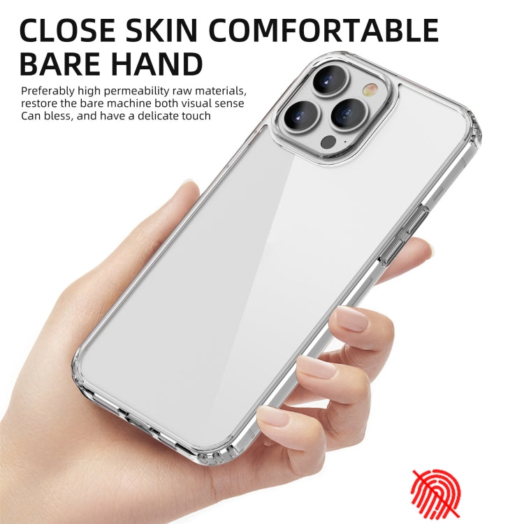 For iPhone 13 iPAKY Transparent Shockproof TPU + PC Protective Case(Transparent) - HoMEdemic™ 