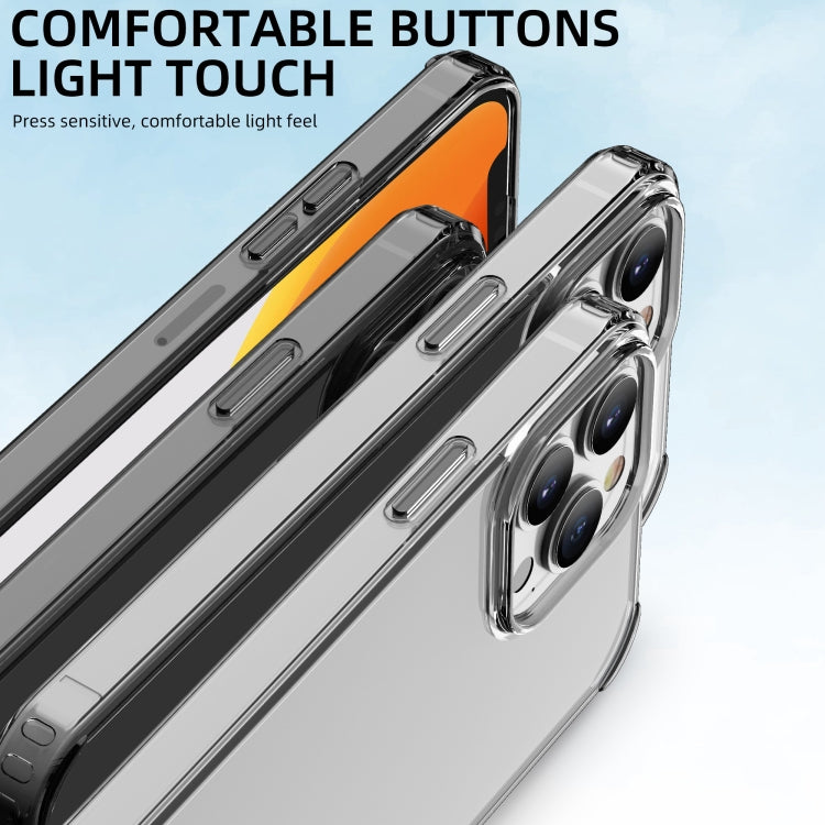 For iPhone 13 iPAKY Transparent Shockproof TPU + PC Protective Case(Transparent) - HoMEdemic™ 