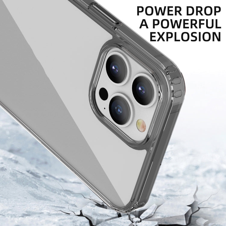 For iPhone 13 iPAKY Transparent Shockproof TPU + PC Protective Case(Transparent) - HoMEdemic™ 