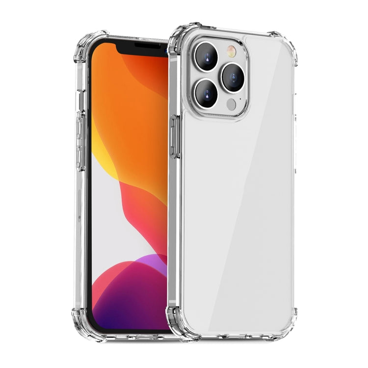 For iPhone 13 Pro iPAKY Crystal Clear Series Transparent Shockproof TPU + PC Protective Case - HoMEdemic™ 