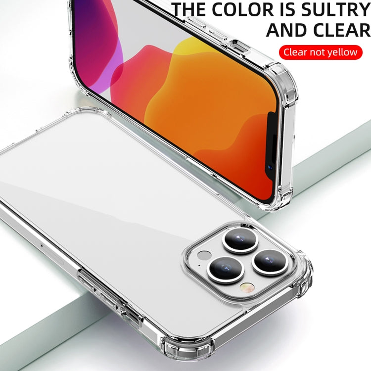 For iPhone 13 Pro iPAKY Crystal Clear Series Transparent Shockproof TPU + PC Protective Case - HoMEdemic™ 