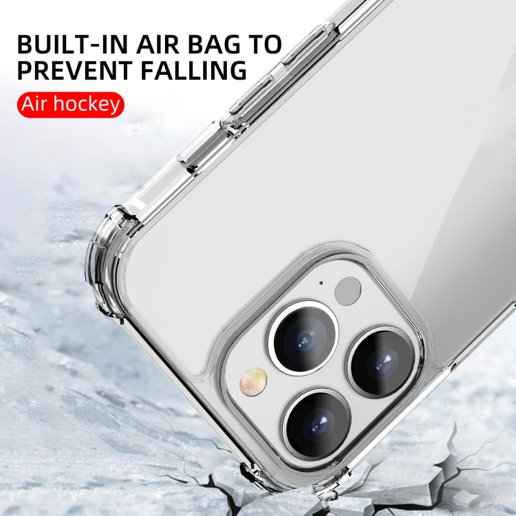 For iPhone 13 Pro iPAKY Crystal Clear Series Transparent Shockproof TPU + PC Protective Case - HoMEdemic™ 