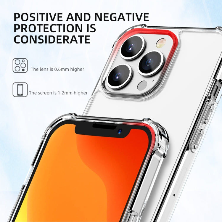 For iPhone 13 Pro Max iPAKY Crystal Clear Series Transparent Shockproof TPU + PC Protective Case - HoMEdemic™ 