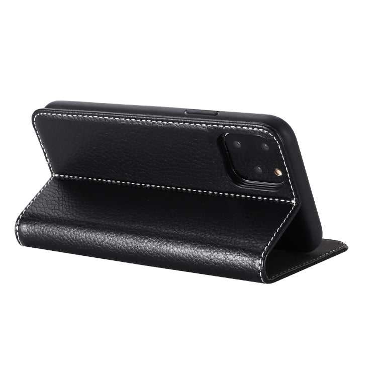 For iPhone 11 Pro GEBEI PU+TPU Horizontal Flip Protective Case with Holder & Card Slots(Brown) - HoMEdemic™ 