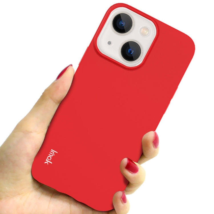 For iPhone 13 mini IMAK UC-2 Series Shockproof Full Coverage Soft TPU Case (Red) - HoMEdemic™ 
