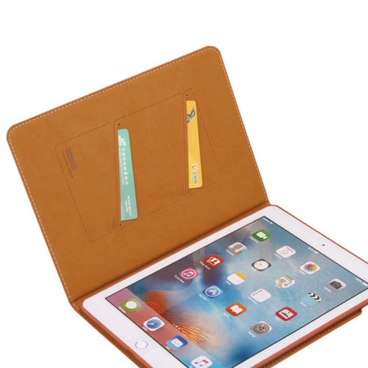For iPad Pro 9.7 inch GEBEI PU+TPU Horizontal Flip Protective Case with Holder & Card Slots(Black) - HoMEdemic™ 