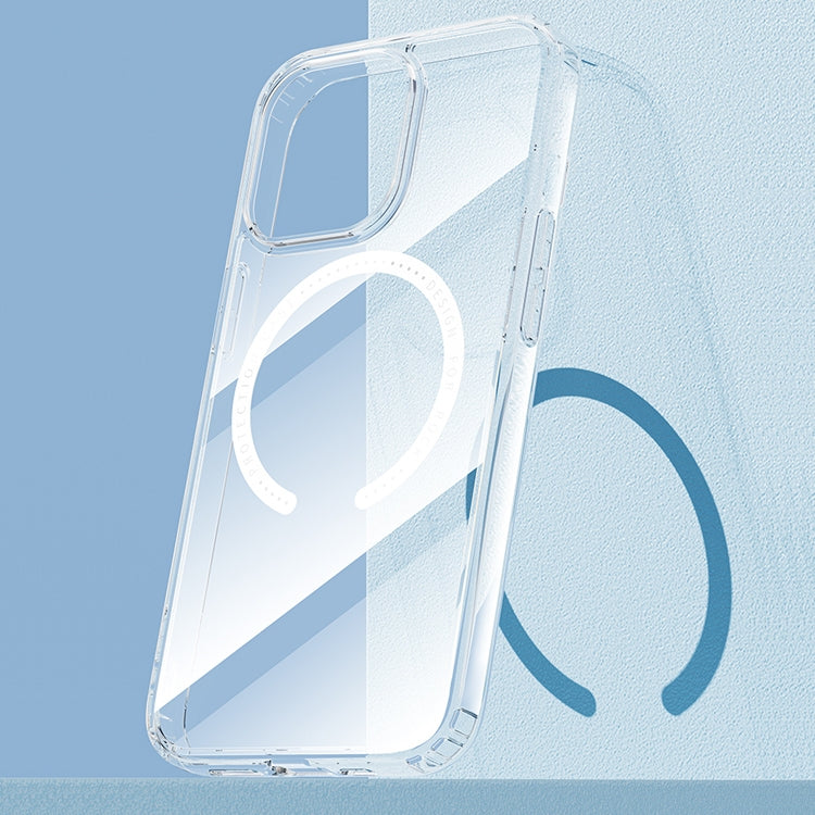 For iPhone 13 ROCK Transparent Magnetic Shockproof Protective Case - HoMEdemic™ 