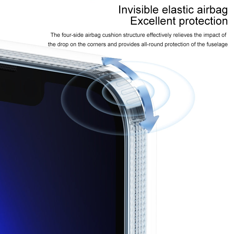 For iPhone 13 ROCK Transparent Magnetic Shockproof Protective Case - HoMEdemic™ 