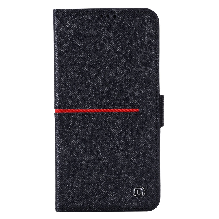 For iPhone 13 Pro GEBEI Top-grain Leather Horizontal Flip Protective Case with Holder & Card Slots & Wallet & Photo Frame (Black) - HoMEdemic™ 