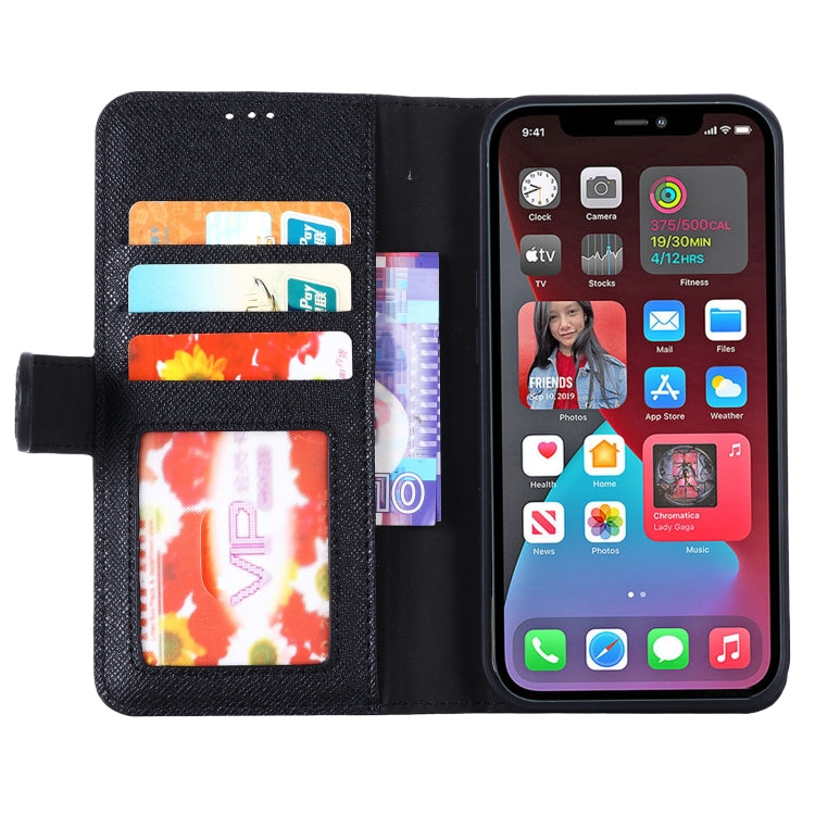 For iPhone 13 Pro GEBEI Top-grain Leather Horizontal Flip Protective Case with Holder & Card Slots & Wallet & Photo Frame (Black) - HoMEdemic™ 