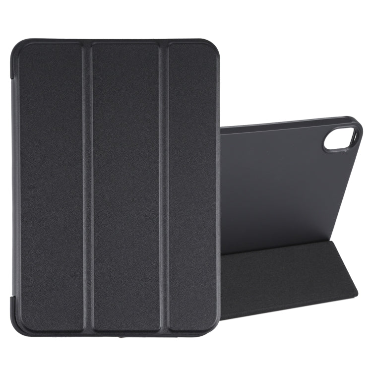 For iPad mini 2024 / mini 6 GEBEI Shockproof Horizontal Flip Tablet Case with Three-folding Holder(Black) - HoMEdemic™ 